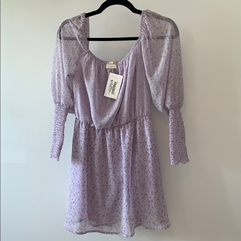 Dusty Lavender dress. Brand new with tags!!